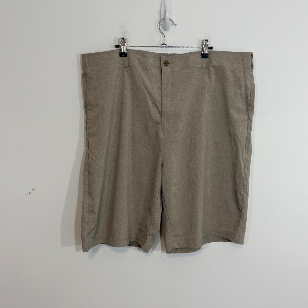 Ben Hogan Mens Shorts 44 Tan Golf Performance Casual Stretch